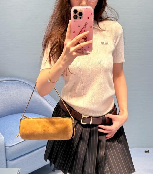 女款条纹百褶半裙he017 商品图3