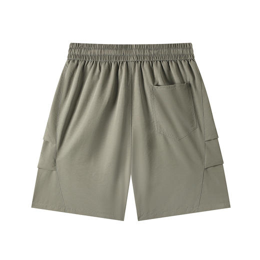 GXG男装夏季褶皱感舒适清爽工装裤户外运动通勤百搭休闲短裤K&C 商品图1