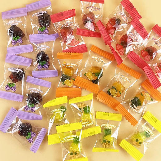 众星3D综合味果汁软糖520g 商品图1