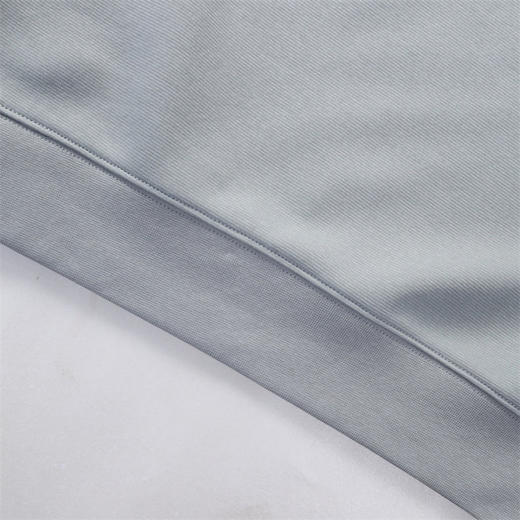 罗蒙男士春秋款卫衣纯色圆领插肩袖百搭通勤舒适弹力男士上衣套头卫衣 商品图9