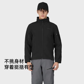 +【乐粉专属】SCALER思凯乐户外软壳衣男秋新款防风冲锋衣内胆保暖夹克登山外套F2914501/F2904501