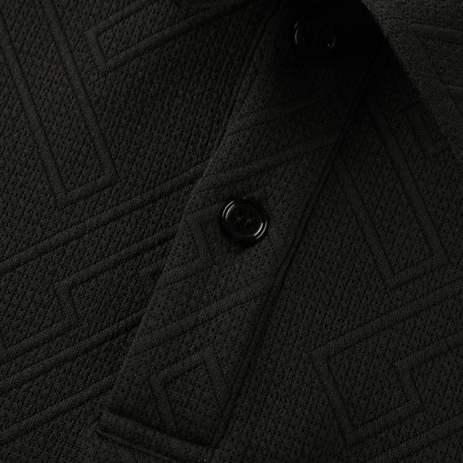 GXG男装秋季简约休闲时尚百搭T恤翻领运动长袖POLO衫K&C 商品图5