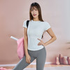 【限时秒】YOGACODE【火树银花系列】瑜伽服短袖裸感紧身显瘦健身服女户外训练运动t恤DWY116020 商品缩略图1