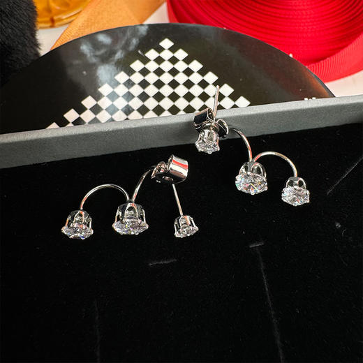 冷淡风银针耳环百搭时尚-纪念日百货门店同款 162998264 商品图2