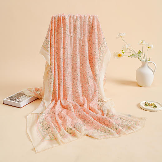 【纯山羊绒‘戒指绒’围巾】顶奢戒指绒！2米大规格 羊毛6-8倍保暖 暖、轻、薄、软 四季可戴、工厂直供（599元、再送礼盒礼袋） 商品图7