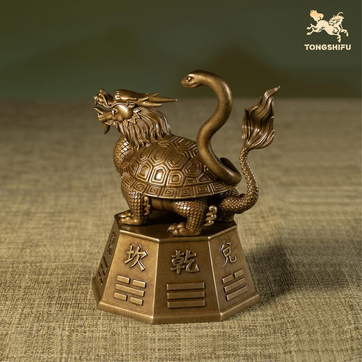 铜师傅《青龙》《白虎》《朱雀》《玄武》青铜摆件 家居装饰品 商品图4