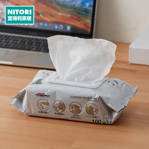 NITORI宜得利家居 宠物用品猫猫狗狗宠物用湿巾纸 商品图0