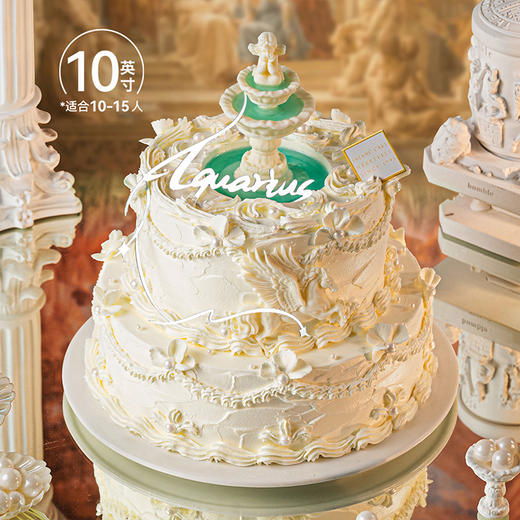 【水瓶座·巴洛克许愿池】0卡糖奶油蛋糕 | FALANC CAKE 商品图6