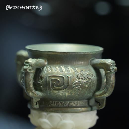 邢侯簋错金四神铜壶立体冰箱贴树脂材质河南旅游文创礼品小礼物 商品图0