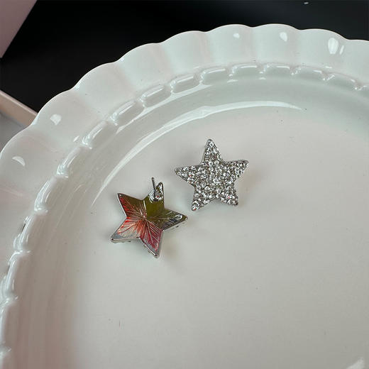 气质时尚星星耳饰银针耳环-纪念日百货门店同款 160352224 商品图3