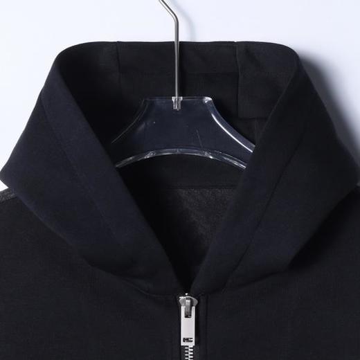 5767SDSA男士秋冬新款痞帅男装韩版时尚拼接设计拉链连帽夹克外套百搭 商品图2