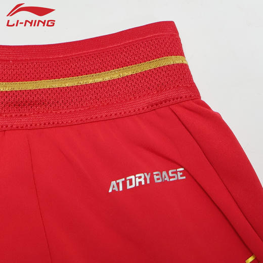 2026年新款李宁羽毛球服大赛系列运动速干短裤男女同款AAPU121 商品图4