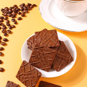 【薄脆香酥❗️独立包装】生椰拿铁薄脆饼干305g/盒/26包解馋休闲零食茶点。jc