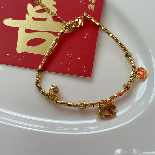 精致小众有钱小马手链-纪念日百货门店同款166143773 商品图1