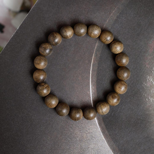 【青山特惠】11mm19颗 正区文莱 野料沉香手串 11.26g c0207 商品图7