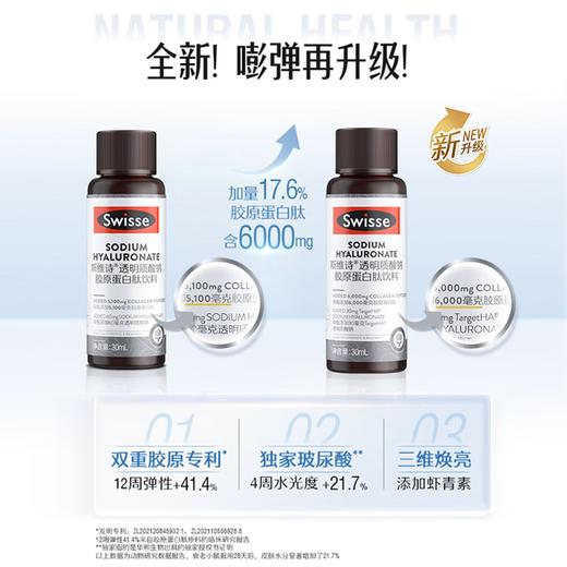 Swisse斯维诗透明质酸钠胶原蛋白三肽饮料10x30毫升（水光瓶升级版） 商品图0