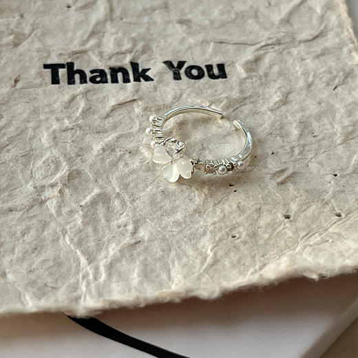 气质四叶草小众戒指 -纪念日百货门店同款 162847503 商品图1