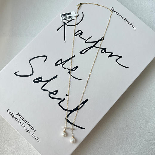 日常简约纯银项链-纪念日百货门店同款 162243136 商品图2