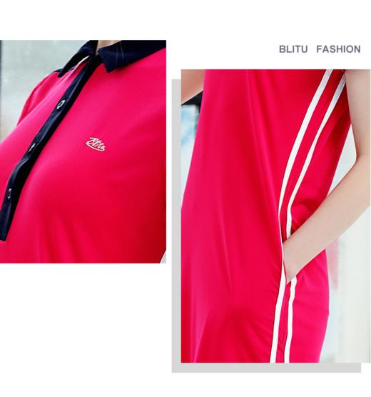 百乐图 春夏连衣裙 两色可选 28219422 商品图5