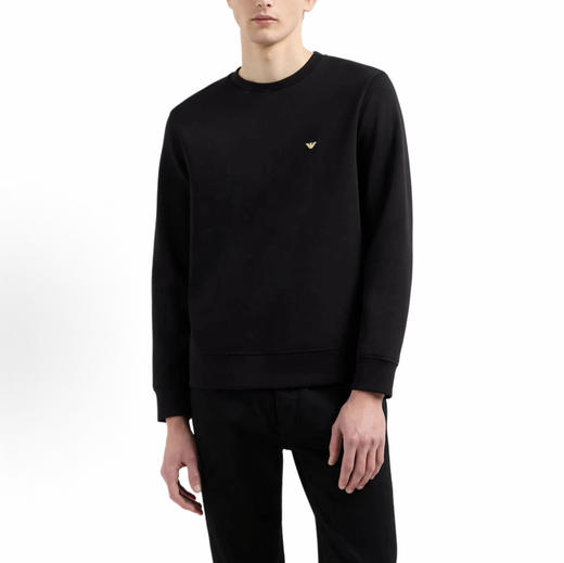 阿玛尼男士小标刺绣圆领卫衣011903 商品图1