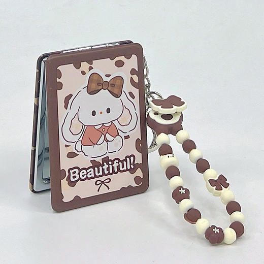 豹纹萌兔挂饰镜便携镜-纪念日百货门店同款169643132 商品图3