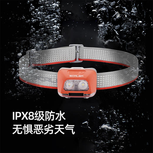 +【乐粉专属】SCALER/思凯乐星耀480-轻量运动头灯户外免触开关防水Z7932015 商品图1