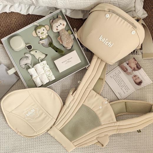 kaichi凯驰贝乐兜婴儿背带前抱式小月龄宝宝坐凳外出轻便透气抱娃神器 商品图0