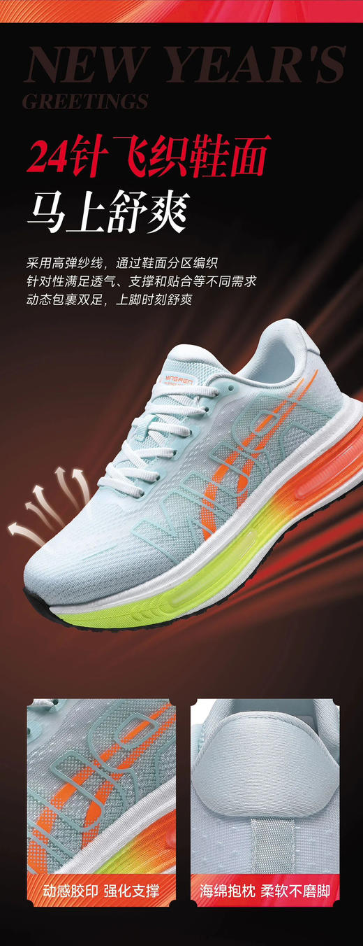 双星名人情侣款运动鞋61257 商品图2