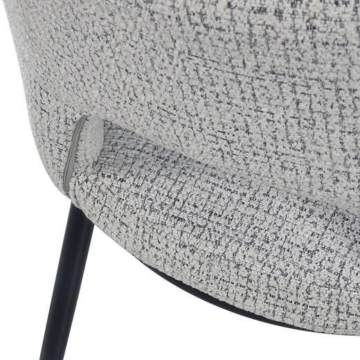 【家具】餐厅简约布艺餐椅休闲椅 3150 商品图3