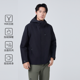 +【乐粉专属】SCALER思凯乐户外三合一冲锋衣男女防风防水25秋冬软壳内胆登山服F2415986/F2405986