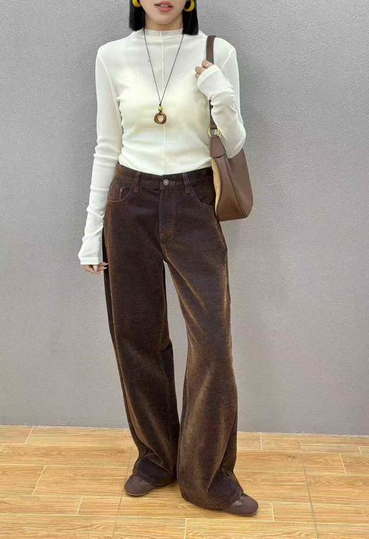 Y51128#雾绒极光牛仔裤 商品图0