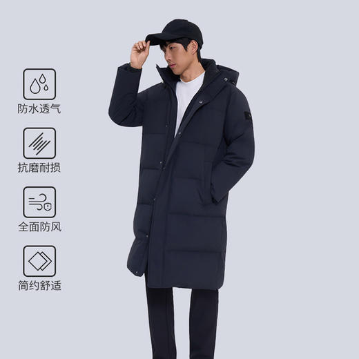 +【乐粉专属】SCALER思凯乐户外羽绒服加厚男女防风保暖长款25秋冬滑雪登山外套F6126609 商品图1