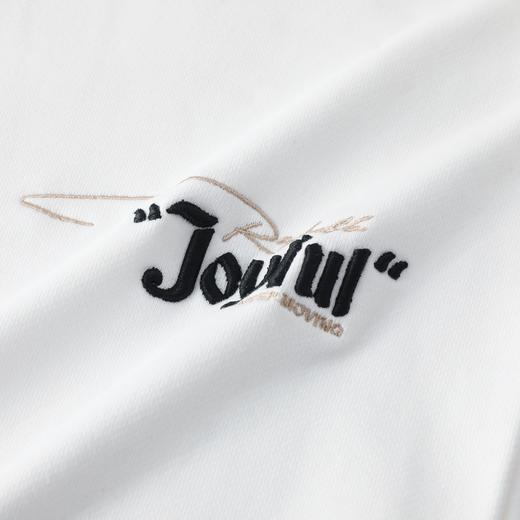 GXG男装【100%棉】26春季立体刺绣潮流时尚休闲圆领男式长袖卫衣K&C 商品图5