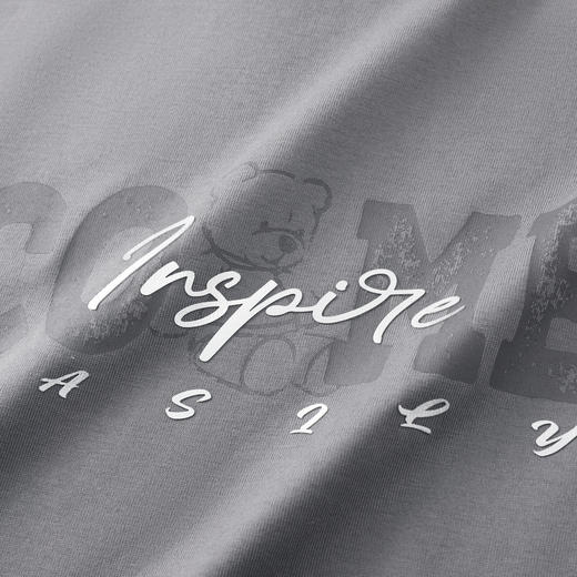 GXG男装【100%棉】26夏季时尚潮流简约圆领休闲男式短袖T恤K&C 商品图4