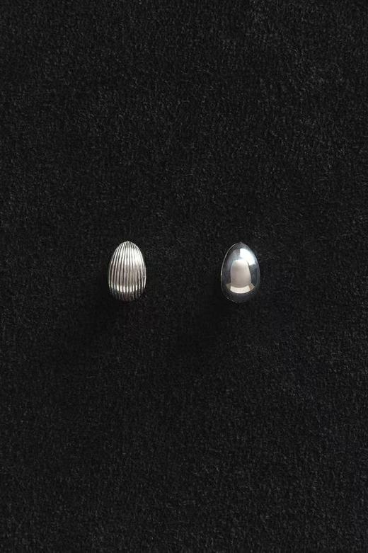 Sophie Buhai 26PS 纯银reversible双面纹理耳环（一对） 商品图3