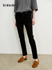 hidemi副线小h 修身显瘦黑色Slim小脚牛仔裤 商品缩略图0