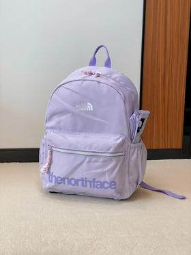 韩单 TNF背面儿童护脊减负超轻背包户外野餐包双肩包！尺寸：37-13-38