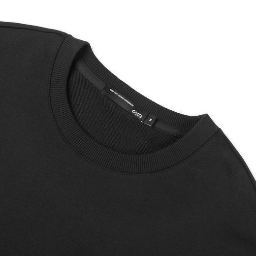 GXG男装【100%棉】25秋季简约舒适时尚潮流运动休闲男式圆领卫衣K&C 商品图5