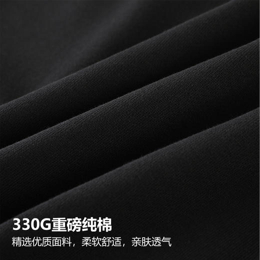 GXG男装【情侣款】秋季时尚小熊刺绣简约百搭舒适纯棉圆领卫衣K&C 商品图3