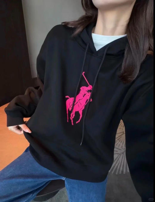 原单正品拉夫劳伦大马标Pink pony慈善款系列卫衣 ，男女同款，只有M L 码 商品图7