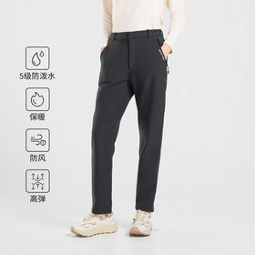 +【乐粉专属】思凯乐抓绒软壳裤男加绒加厚保暖长裤子女防泼水防风耐磨户外徒步F3906512/F3916512