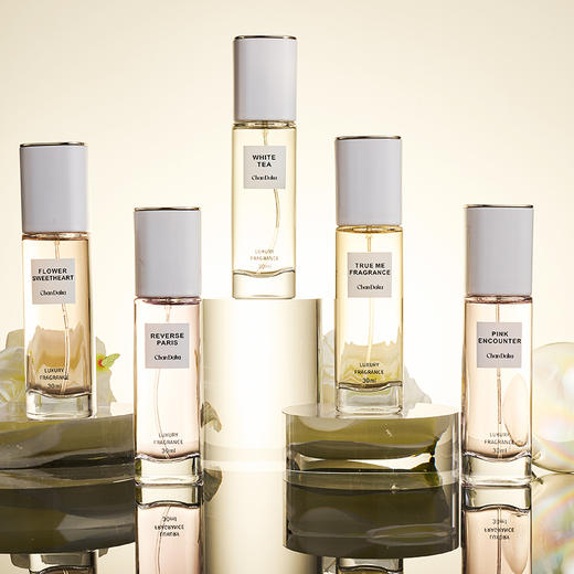 【香大咖Chan Daka--淡雅至臻轻奢香水】法国进口香精特定调配10大香调，气味高级不俗气，持久留香不撞香，氛围感气场拉满，温柔白富美&痞帅霸道总裁，通勤约会必备“体香”！ 商品图4