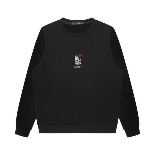 GXG男装【100%棉】男女情侣款简约圆领卫衣K&C 商品图2