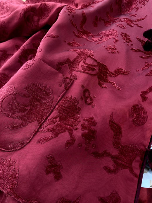 中式福利款！100% 人丝夹棉外套（含 30% 桑蚕丝填充） 商品图1