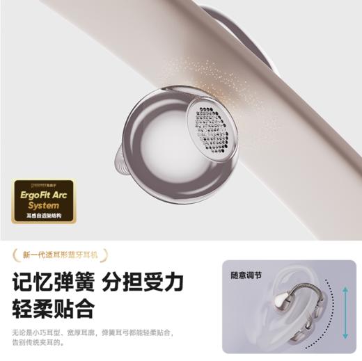 象鼻子魔豆系列夹耳式蓝牙耳机D95， 声控AI不变形 ，无感佩戴，狂甩不掉 商品图3