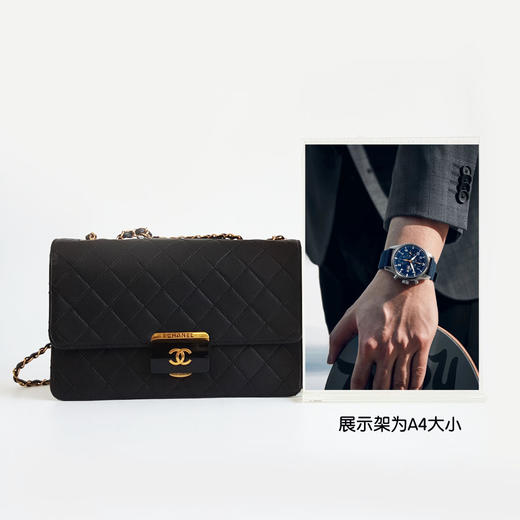 【95新】CHANEL香奈儿黑金beauty lock珐琅扣口盖包链条包女士 140126AK21 商品图9