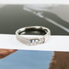 I DO PT950铂金时尚简约0.055克拉钻石戒指19号（皆取最大值）090126NJS39 商品缩略图2