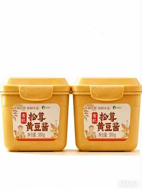 买1送1 有机松茸黄豆酱300g*2  A-5693 （效期27-6）