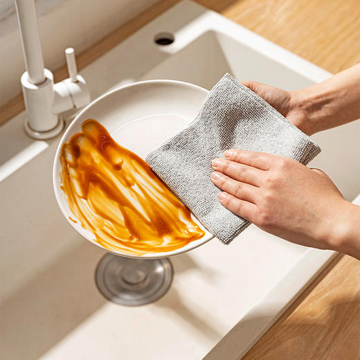 摩登主妇抽取式抹布洗碗布厨房专用周抛吸水不易沾油一次性刷碗布 商品图1