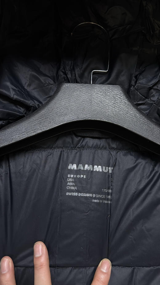 原单正品 Mammut猛犸象Clion红标羽绒服，尺码：S～XXL 商品图5